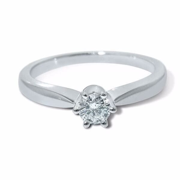 Diamantring forlovelsesring  Ida 0,15 ct W-P1  - COC009850